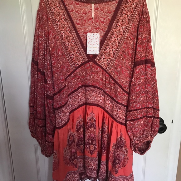 Free People Luna Scarf print tunic - Picture 2 of 6